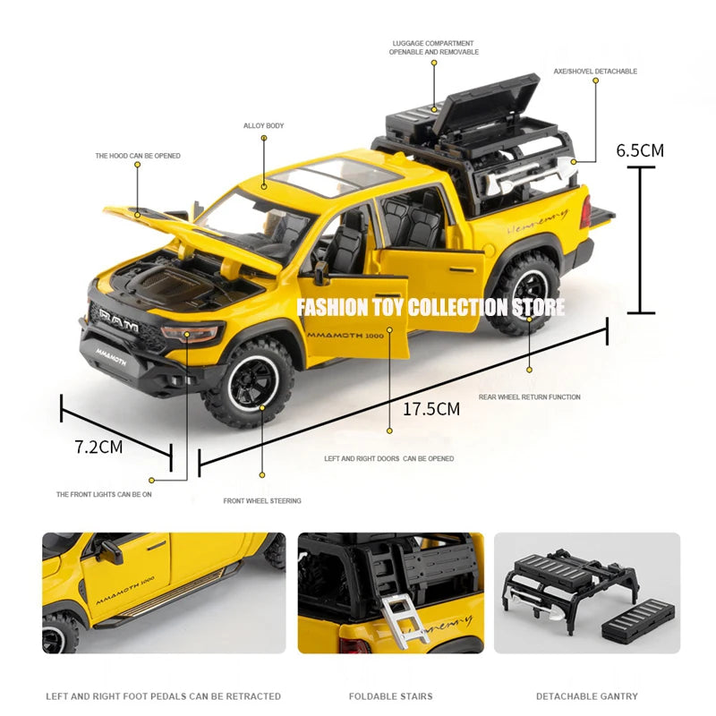 MAMMOTH PICKUP Alloy Car Toy